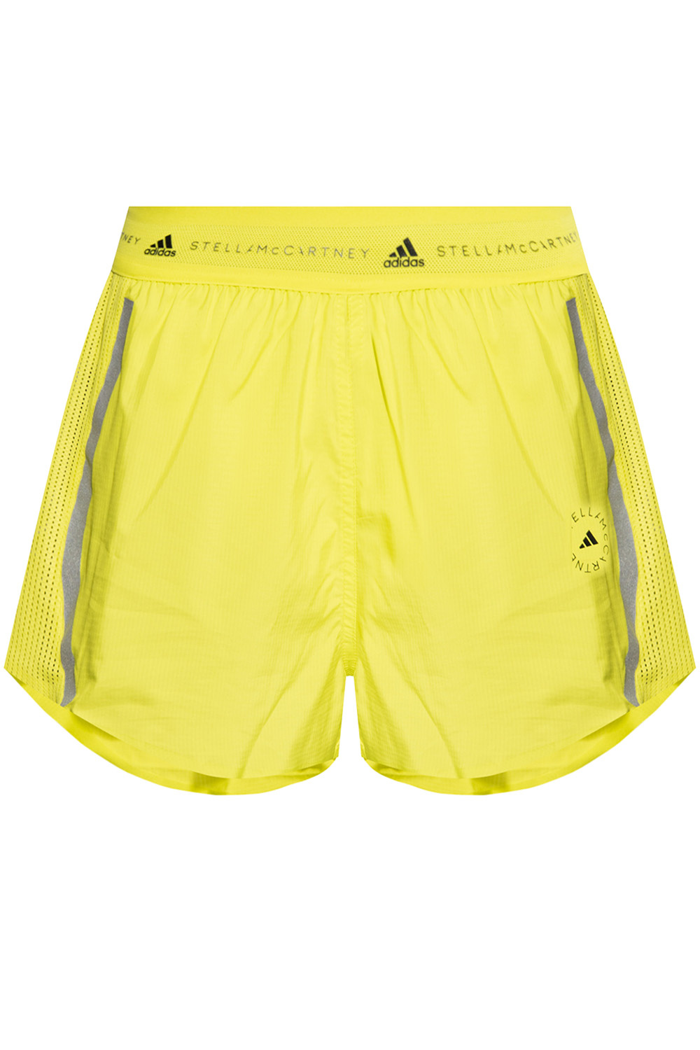 Neon yellow adidas shorts best sale